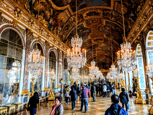 Versailles Palace Hall of Mirrors Famous