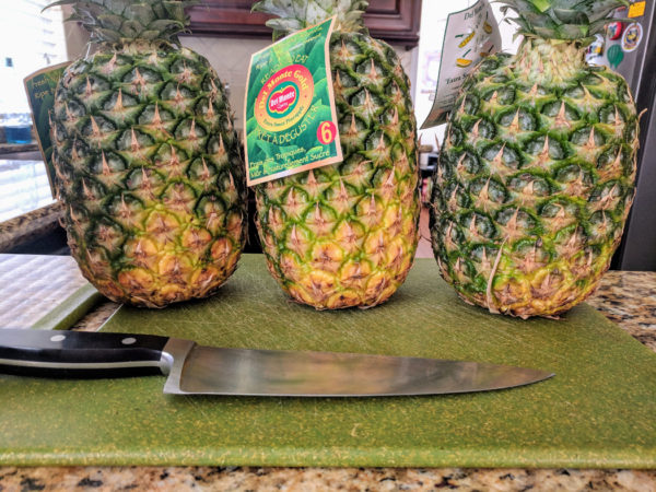 header shot of pineapples