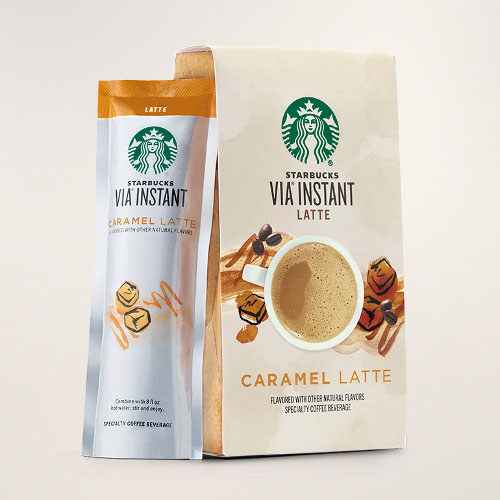 starbucks via packet latte