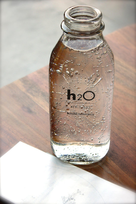 glass water dehydration