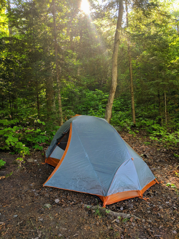 Algonquin 2018 Canoe Trip - Tent