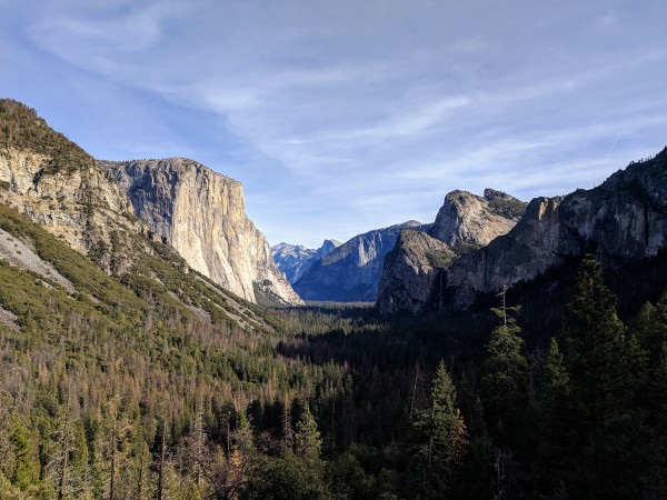 Yosemite From Vista Point
